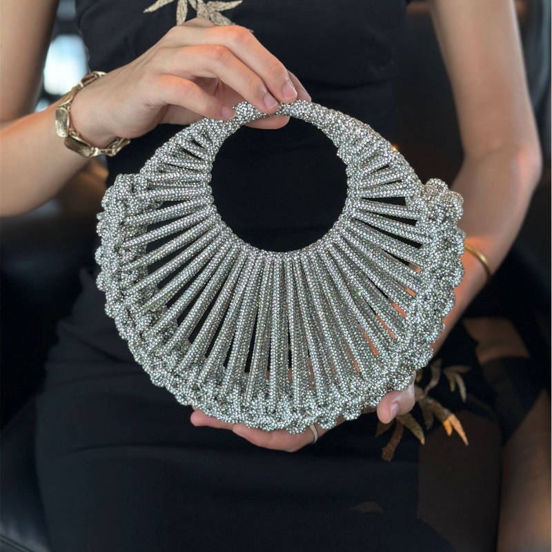 Luxury Bags Collection - Shiny Clutch Evening Bag Female 2026