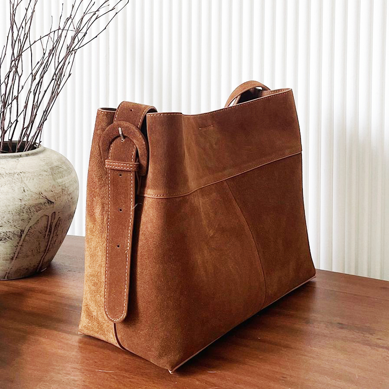 Luxury Bags Collection - Korean Genuine Leather Tote Bags For