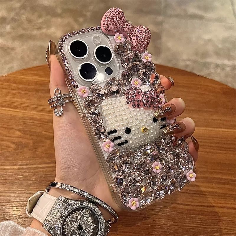 Luxury Bags From Japan - New Girls Crystal Glitter Cute Hello