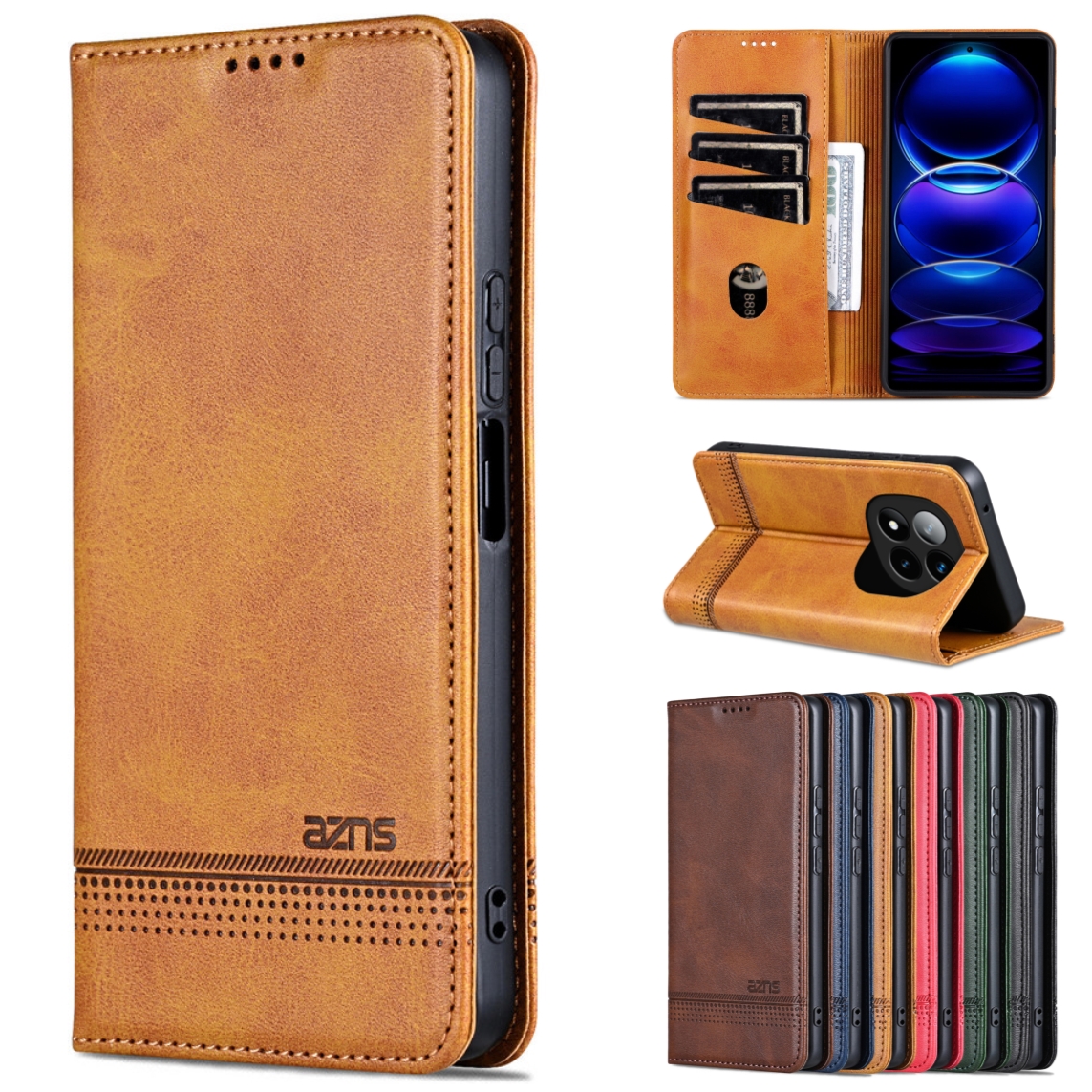 Luxury Bags & Leather Repair Of Atlanta - Luxury Magnetic Flip Leather Phone Case