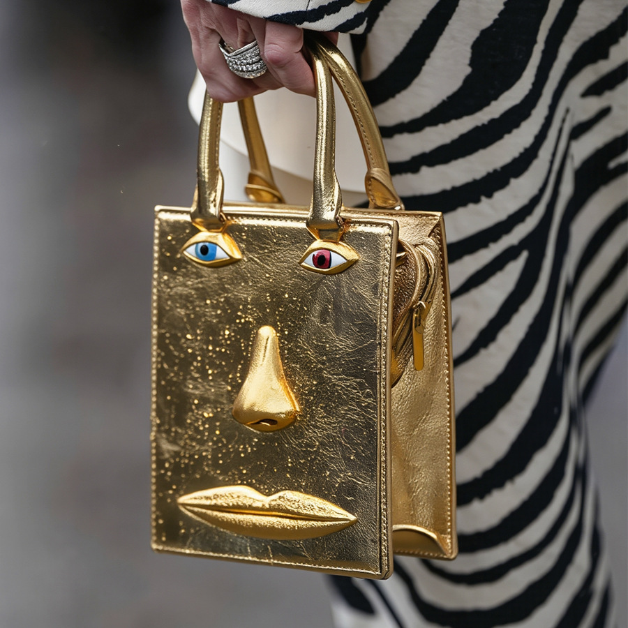 Face Bag Women High Quality Bl - Luxury Bags Gold ulasan dan harga