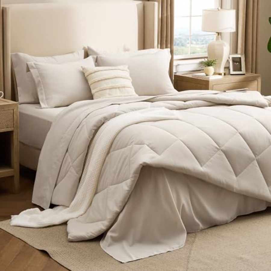 7 Pieces Comforter Set Premium - Luxury Bags Com ulasan dan harga