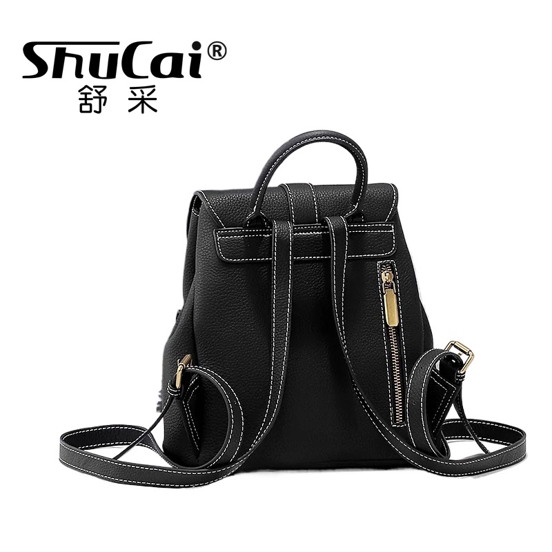 Genuine Cowhide Leather Women' - Luxury Bags For School ulasan dan harga