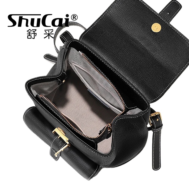 Genuine Cowhide Leather Women' - Luxury Bags For School ulasan dan harga