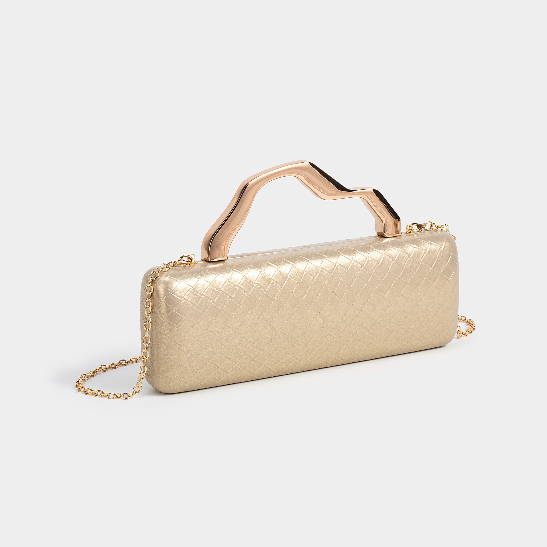 Pu Leather Crossbody Evening N - Luxury Bags Gold ulasan dan harga