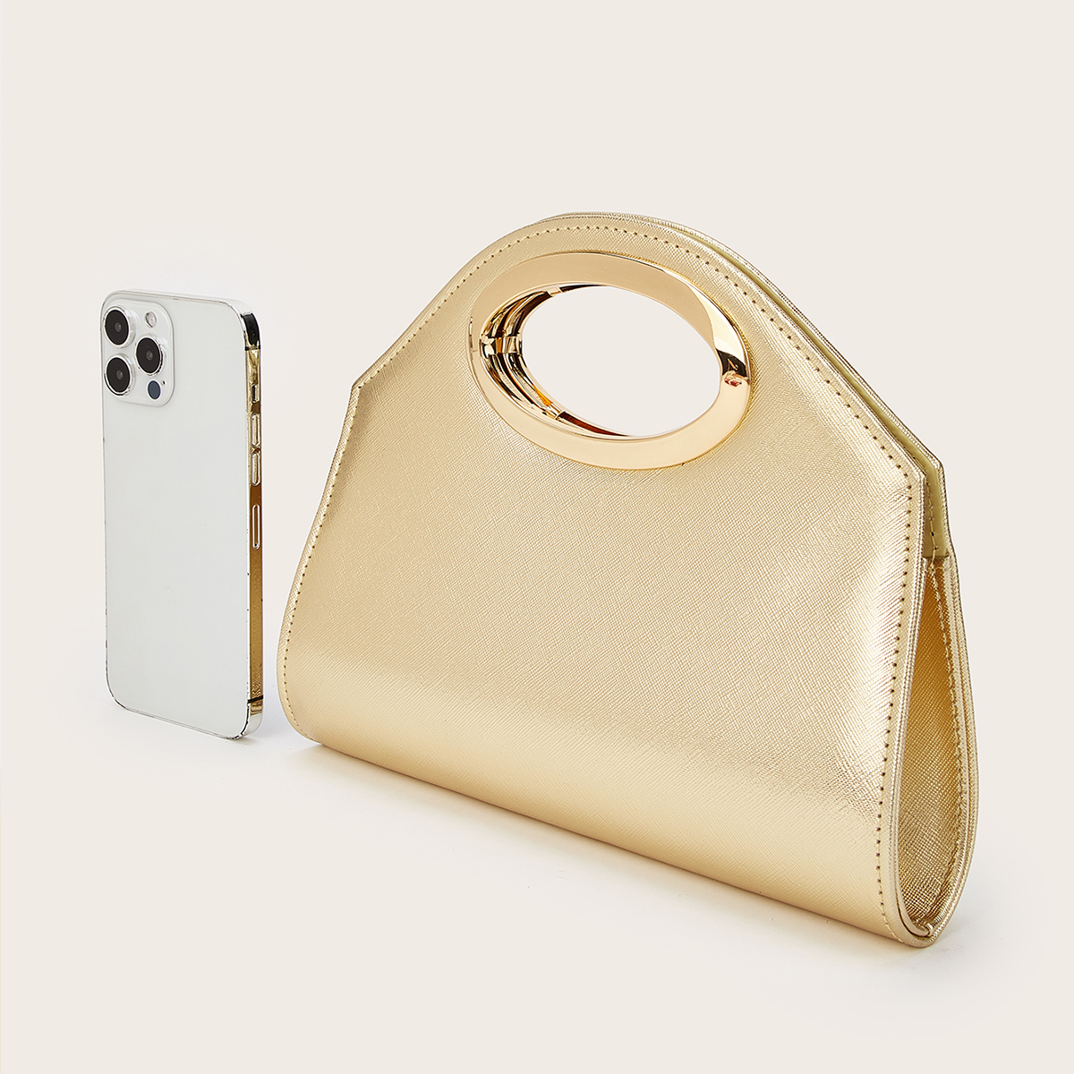 Women's Evening Bag, Gold Colo - Luxury Bags Gold ulasan dan harga
