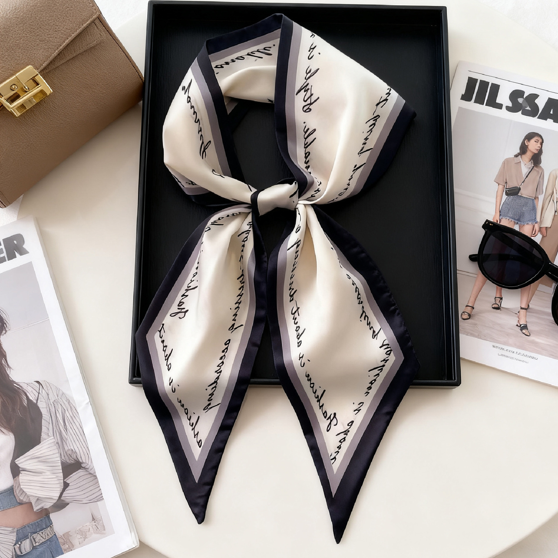 Luxury Long Neckerchief Skinny - Luxury Bags Expensive ulasan dan harga