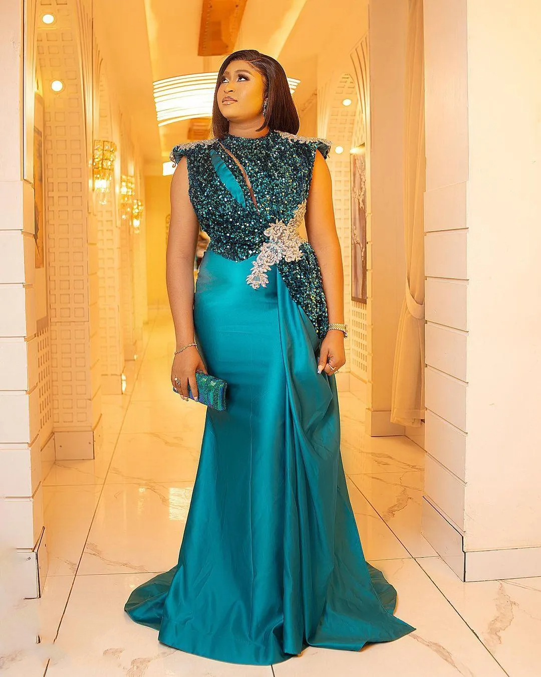 2025 Sexy Green Mermaid Dress  - Luxury Bags Tier ulasan dan harga
