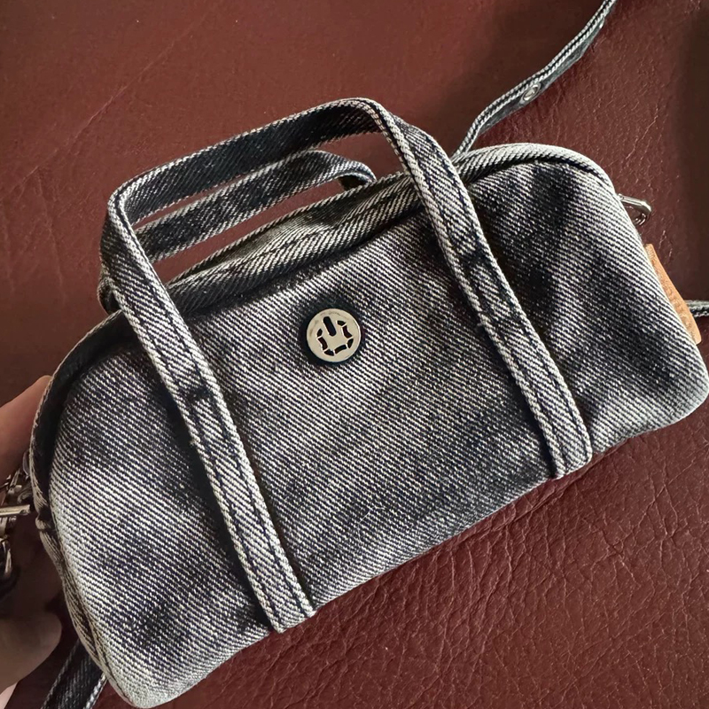 Korean Casual Mini Denim Box B - Luxury Bags Mini ulasan dan harga