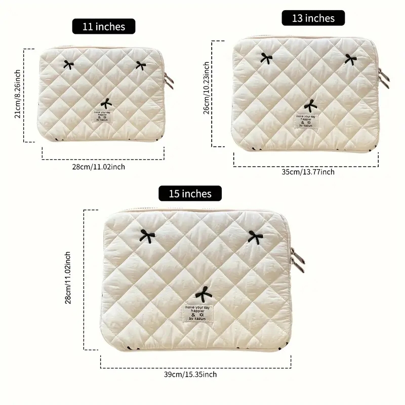 Cute Bow Graphic Laptop Bag Ta - Luxury Bags Laptop ulasan dan harga