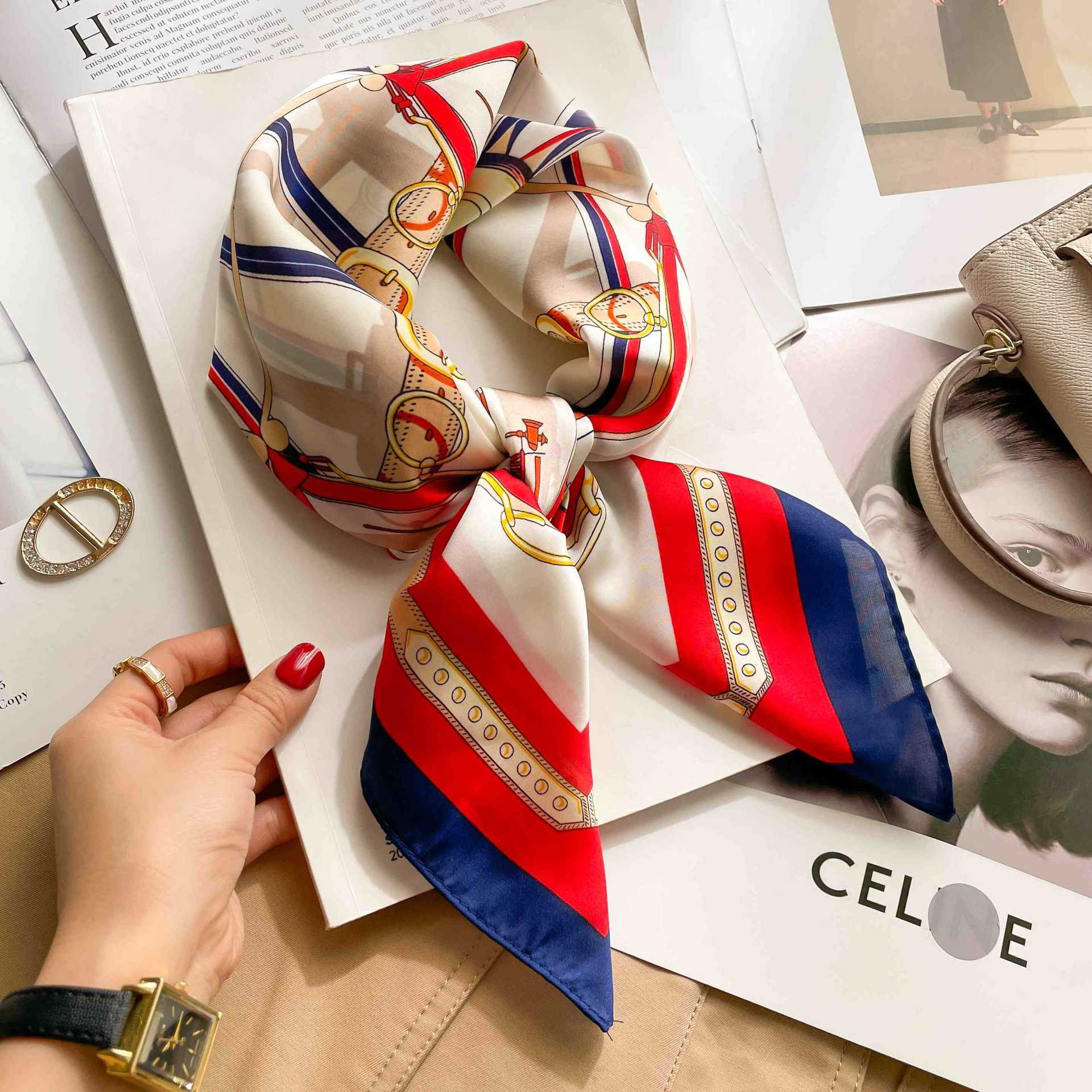 70cm Luxury Belt Print Silk Sq - Luxury Bags Expensive ulasan dan harga