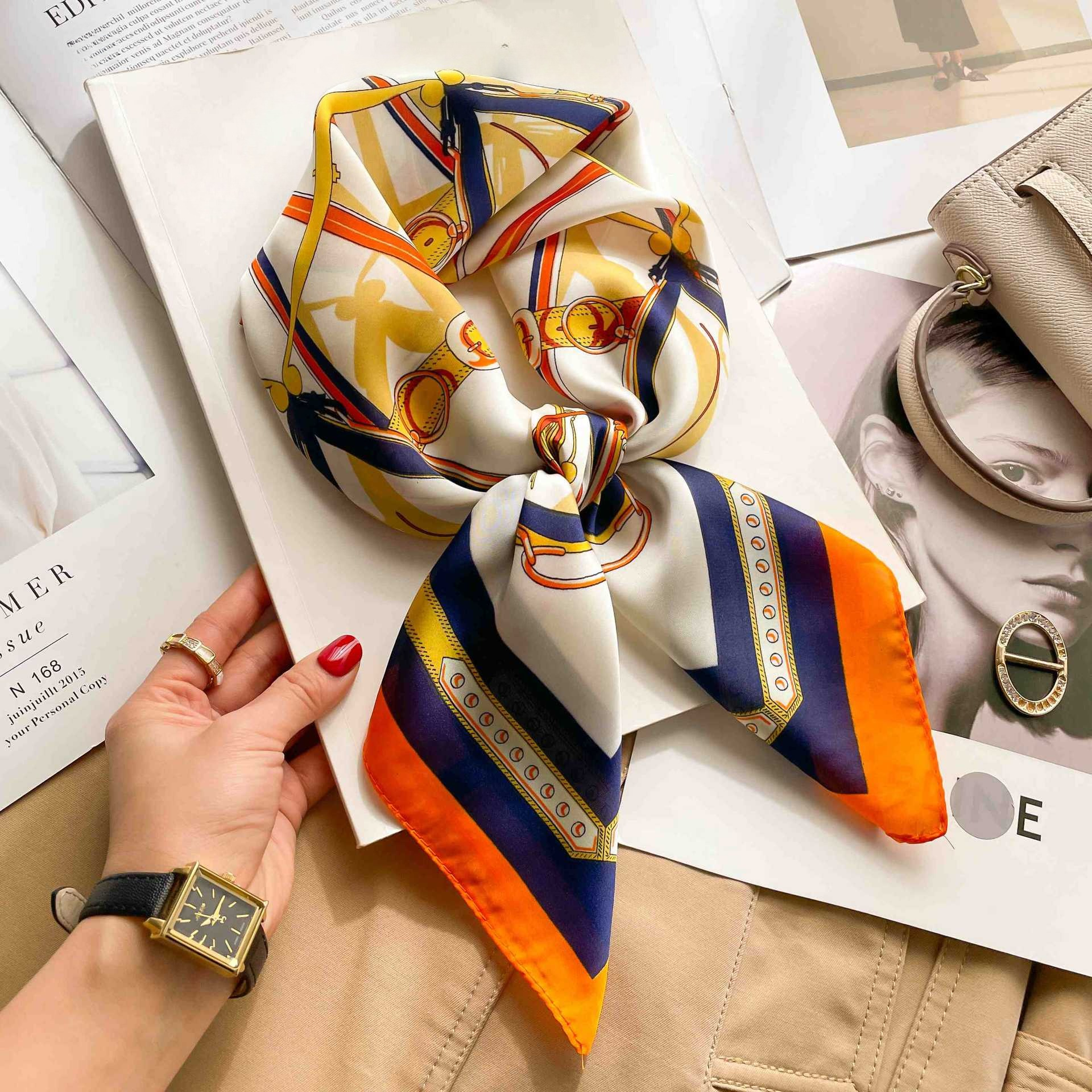 70cm Luxury Belt Print Silk Sq - Luxury Bags Expensive ulasan dan harga