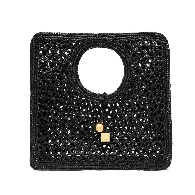 Interlocking-closure Tote Bag  - Luxury Bags Gold ulasan dan harga