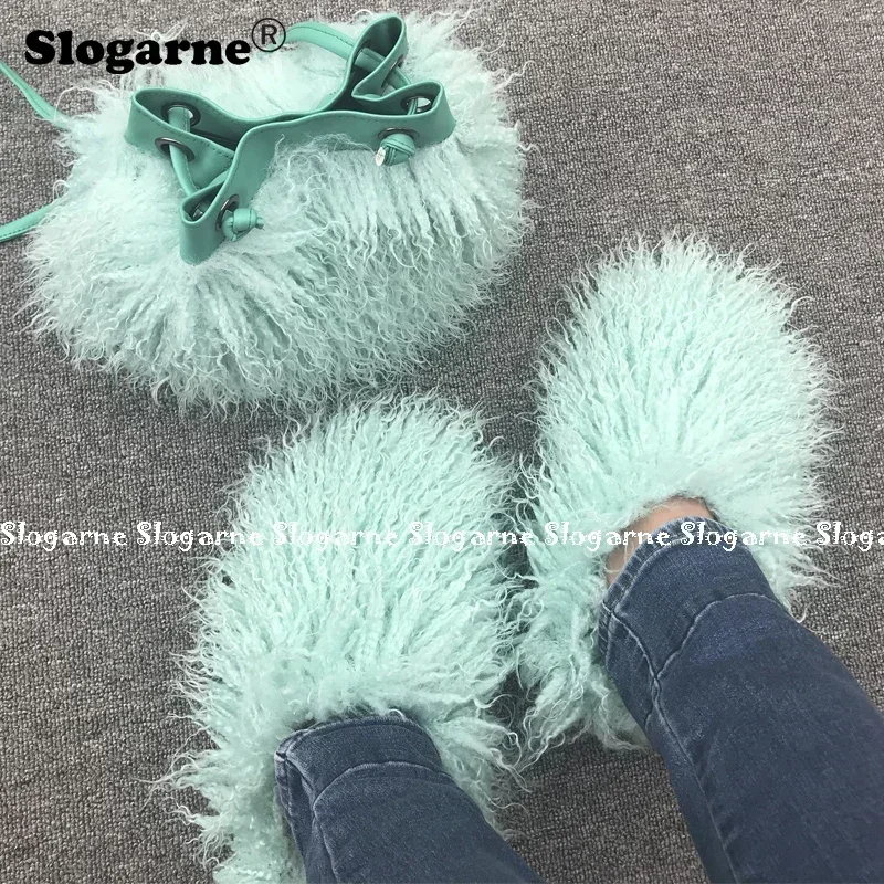 Hot Sale Spring Teddy Fur Slid - Luxury Bags In Sale ulasan dan harga
