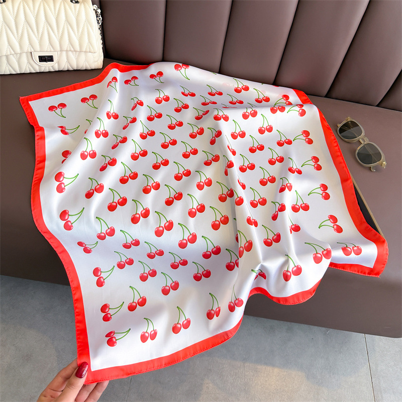 Luxury Square Satin Scarf Wome - Luxury Bags Mini ulasan dan harga
